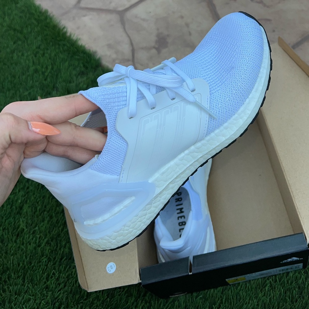 White Adidas Ultraboost